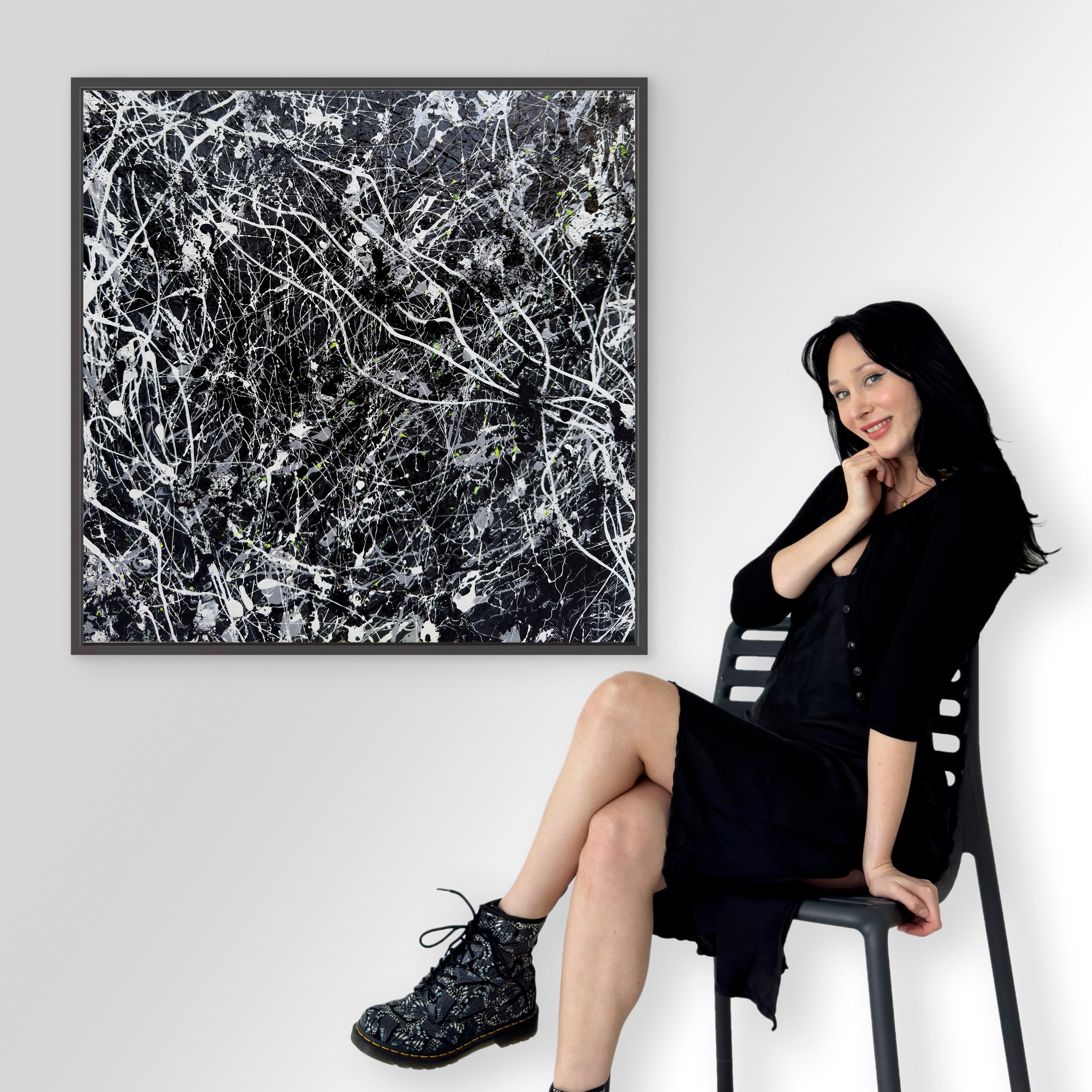 BLACKHAT Fine Art Print Canvas