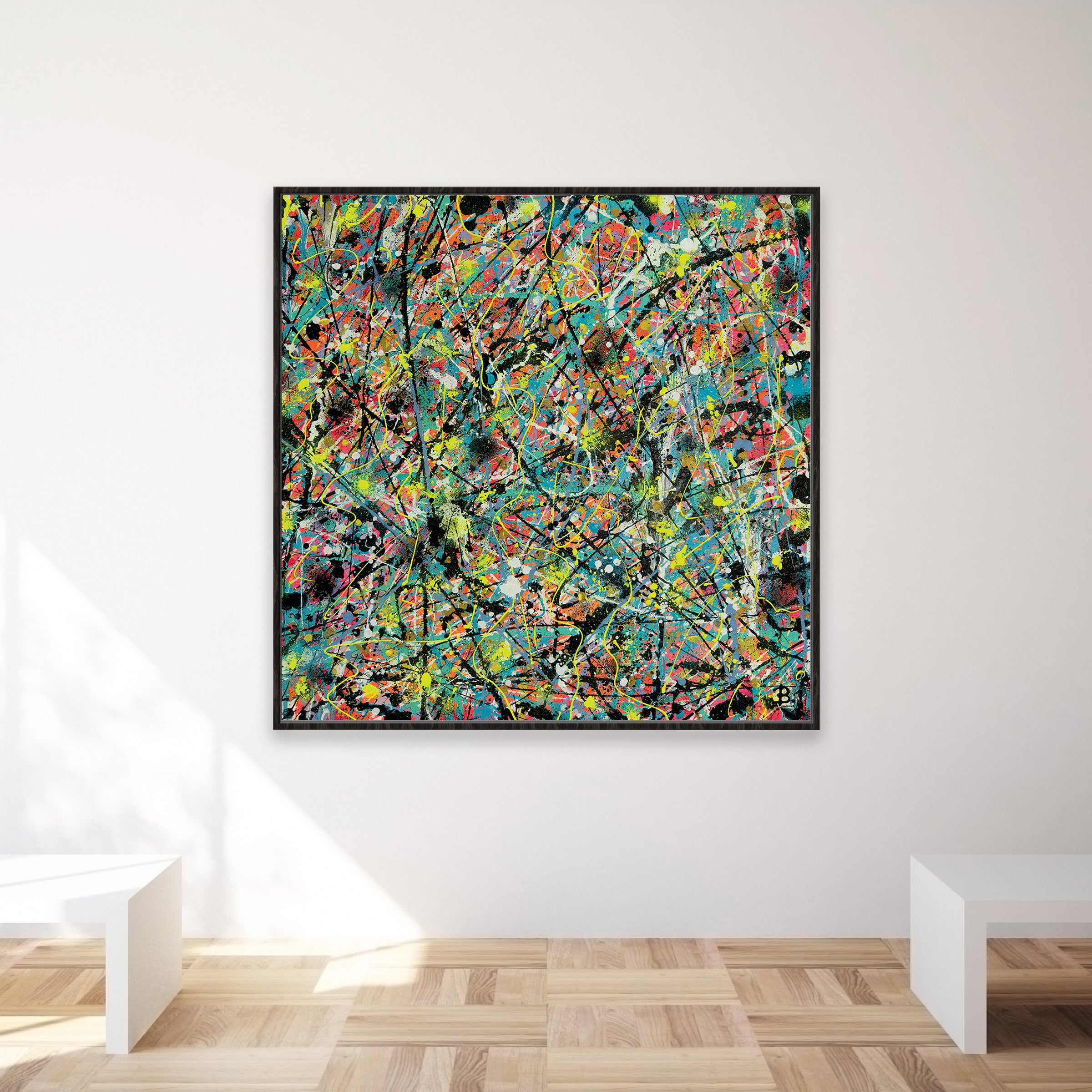 LABYRINTH Fine Art Canvas Print