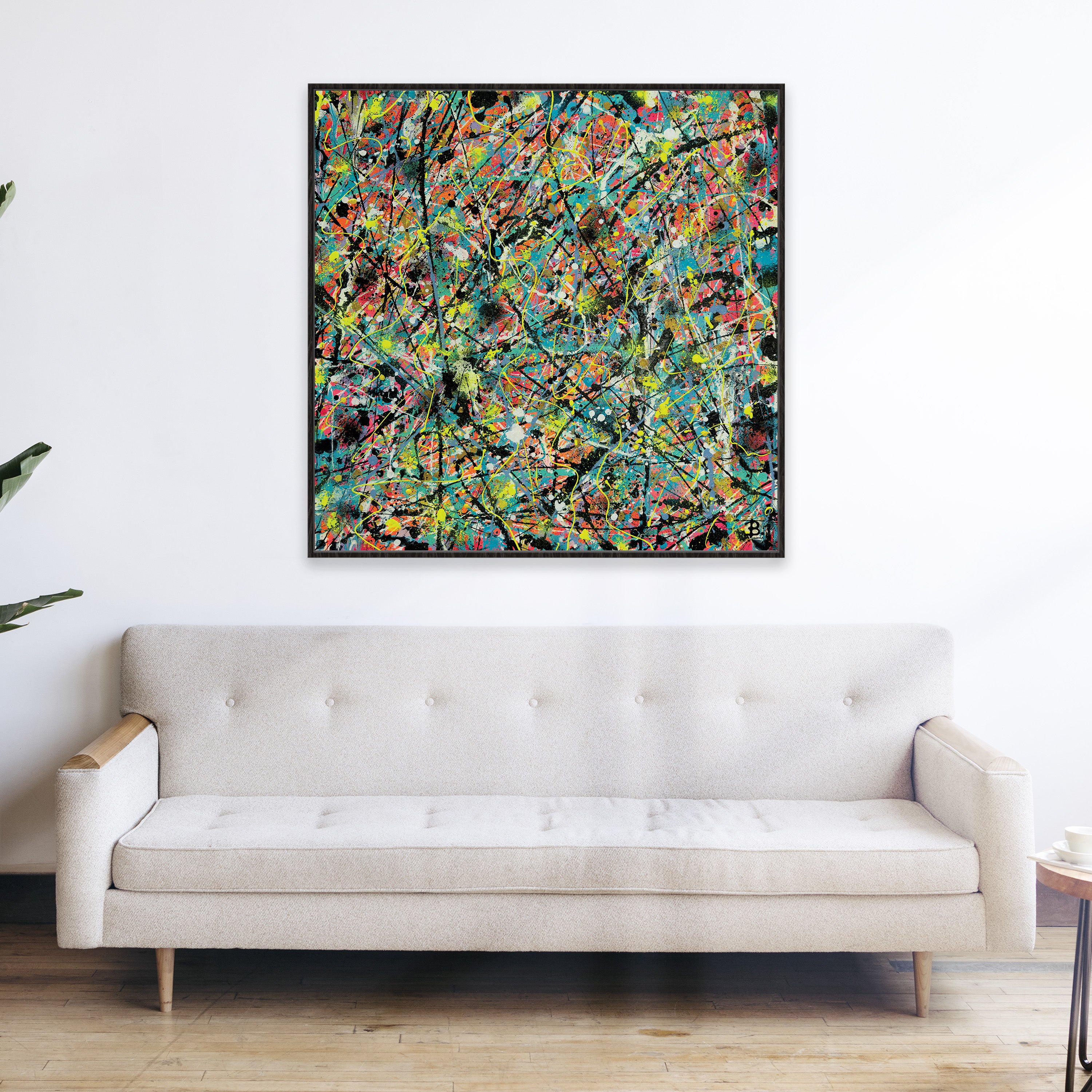 LABYRINTH Fine Art Canvas Print