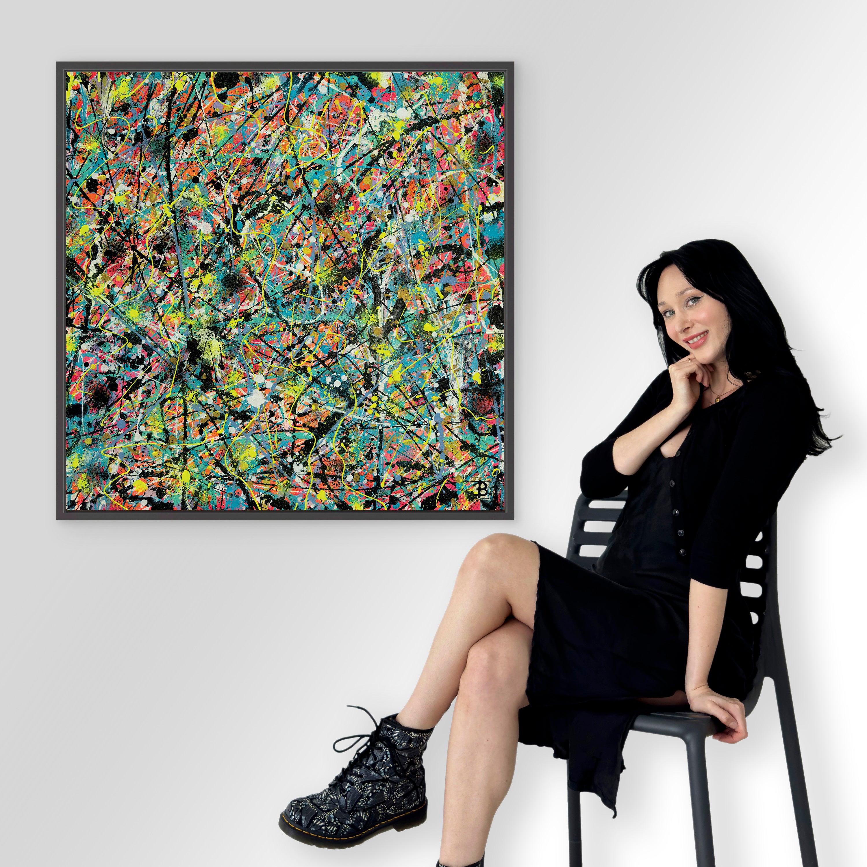 LABYRINTH Fine Art Canvas Print