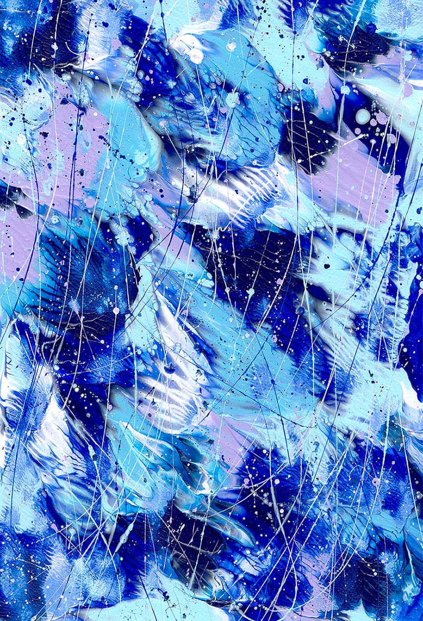 'Butterfly 4' Fine Art Canvas Print, Unframed. After Original Painting by Bridget Bradley