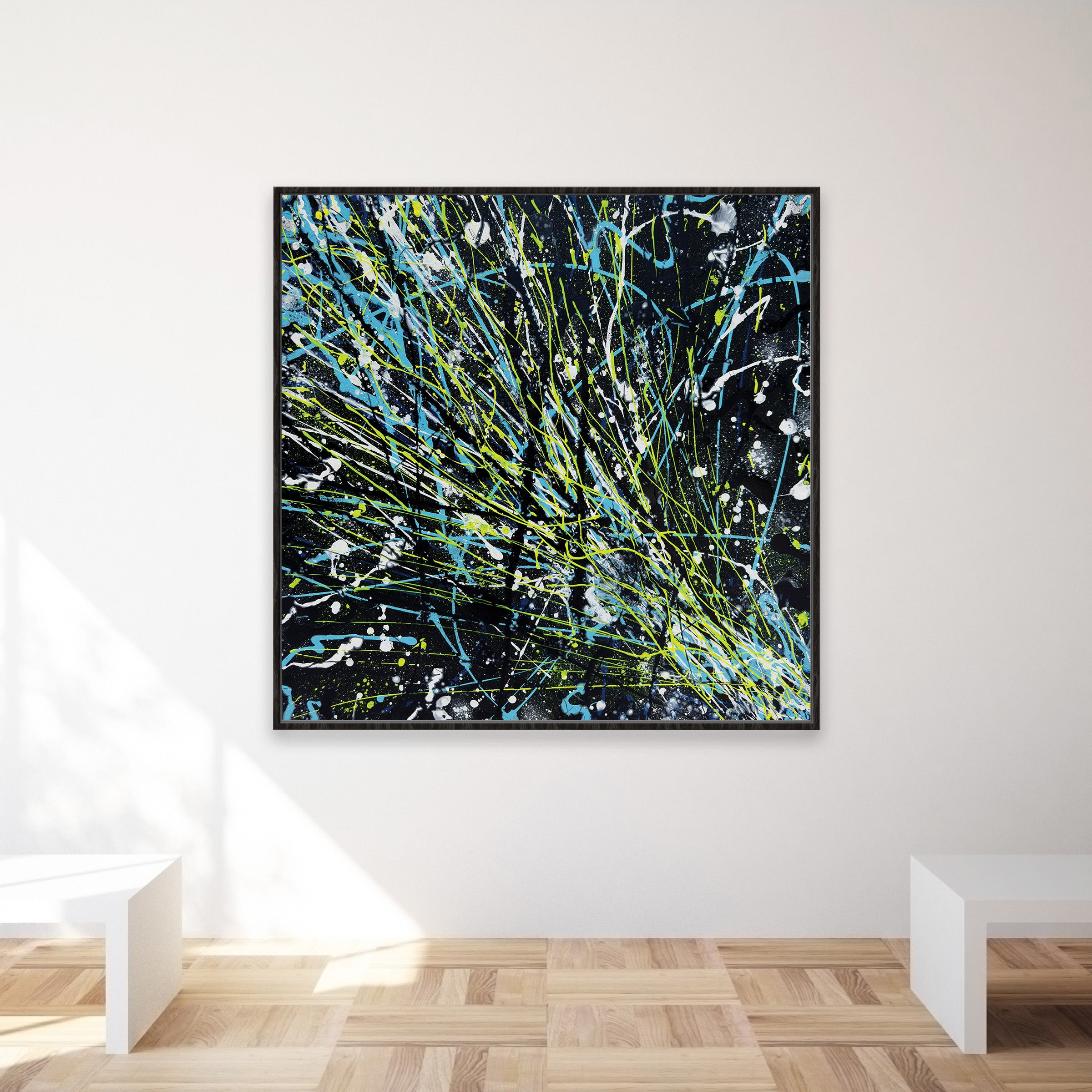 COMET Fine Art Canvas Print