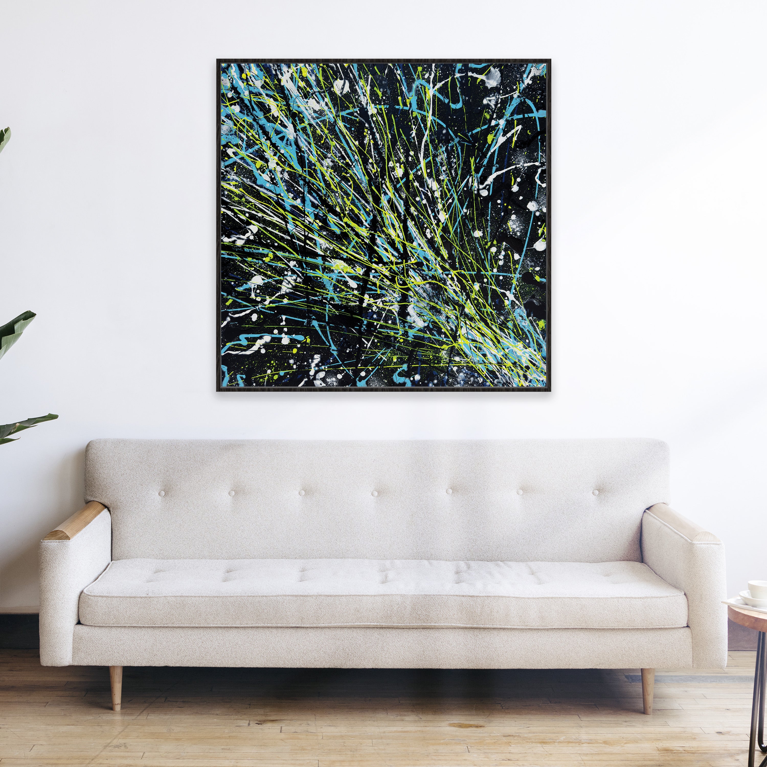 COMET Fine Art Canvas Print