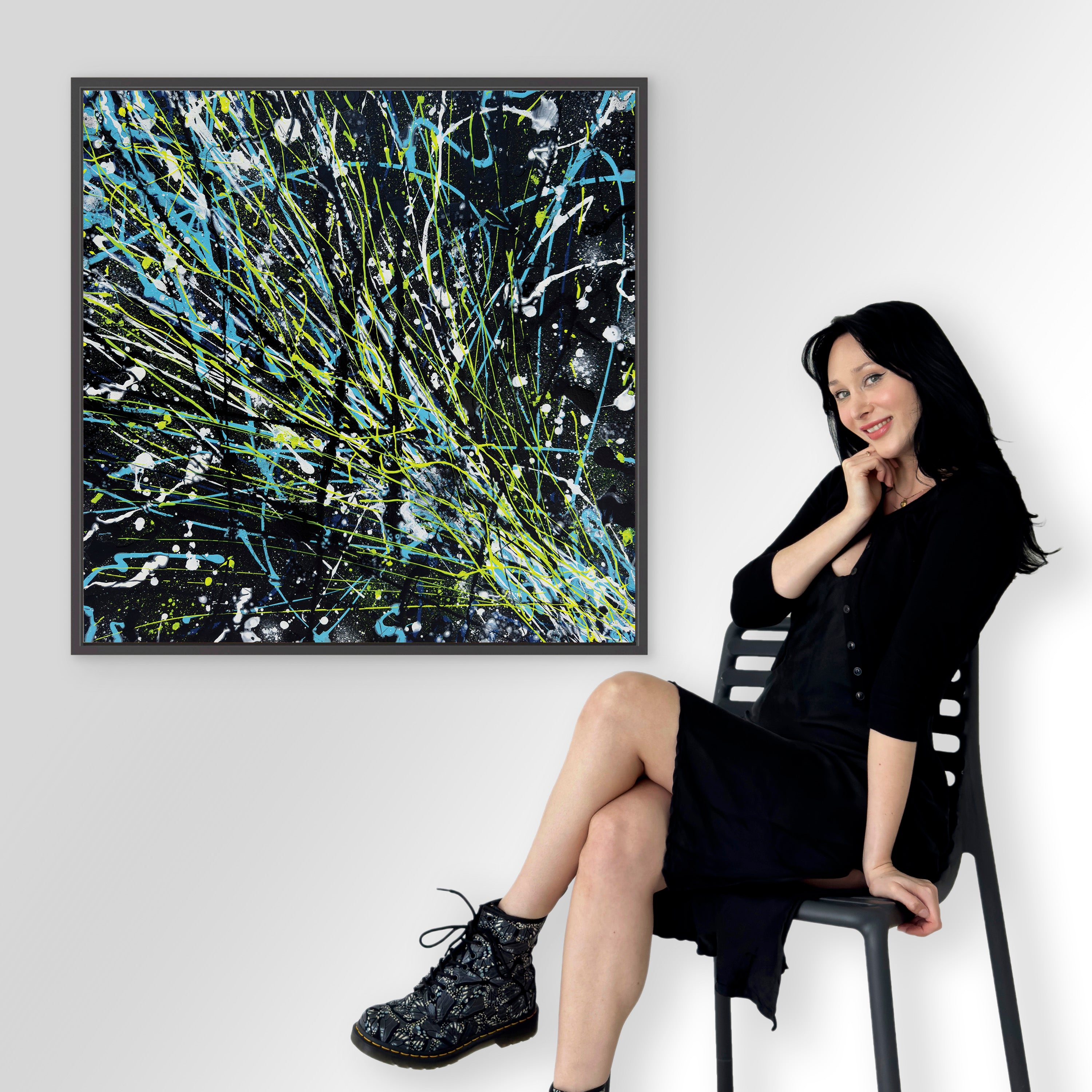 COMET Fine Art Canvas Print