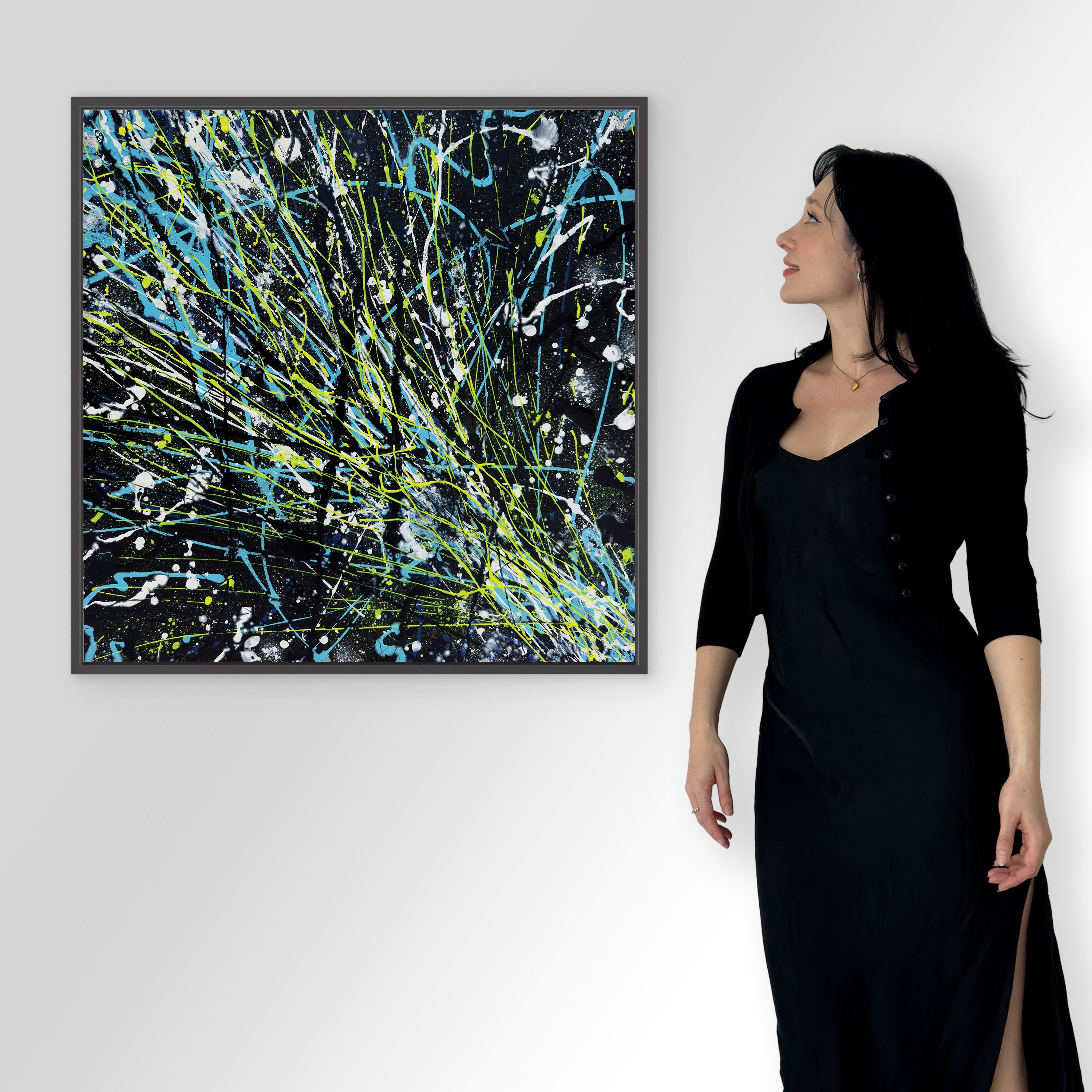 COMET Fine Art Canvas Print