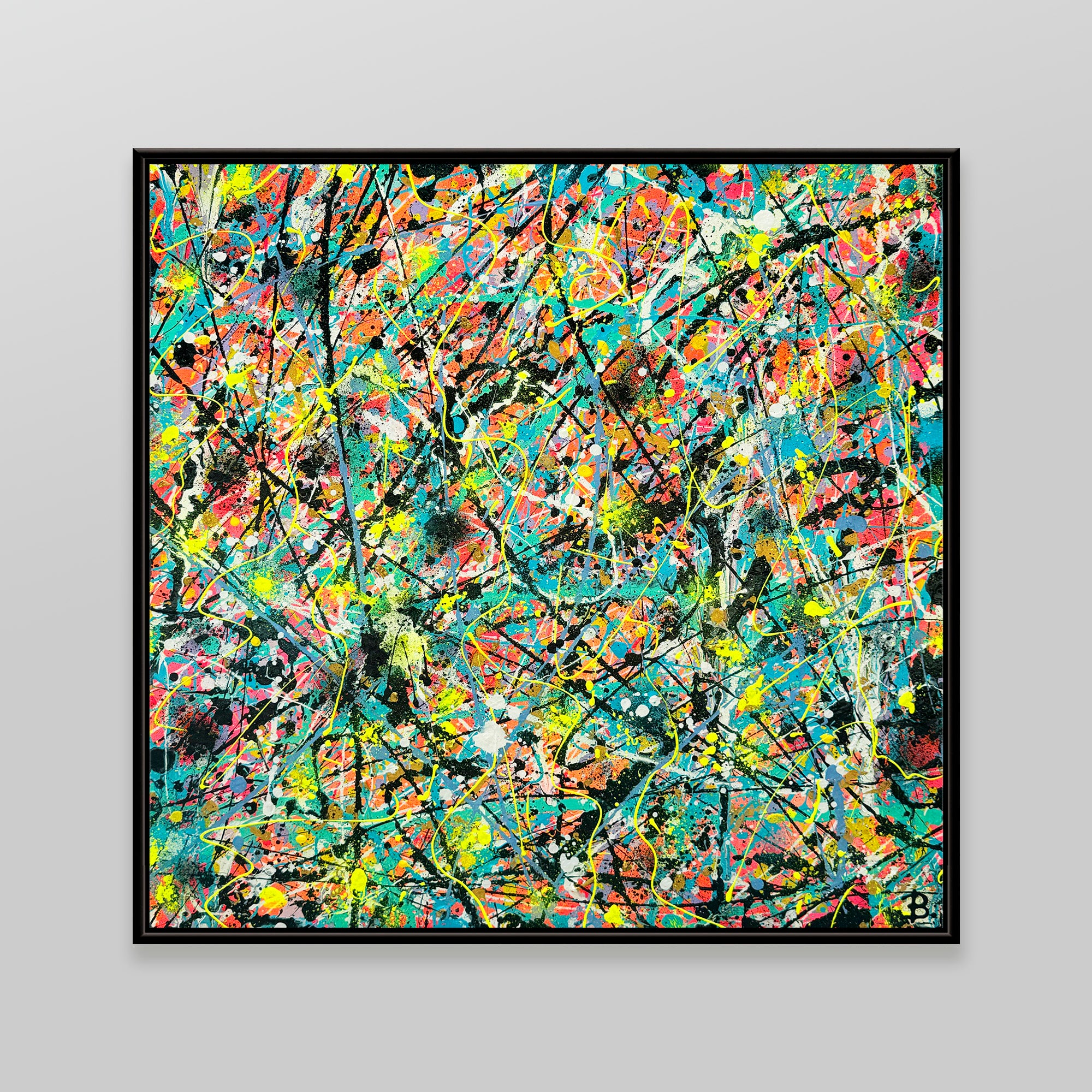 LABYRINTH Fine Art Canvas Print