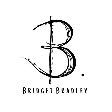 Official 'B' logo of Bridget Bradley, Abstract Artist