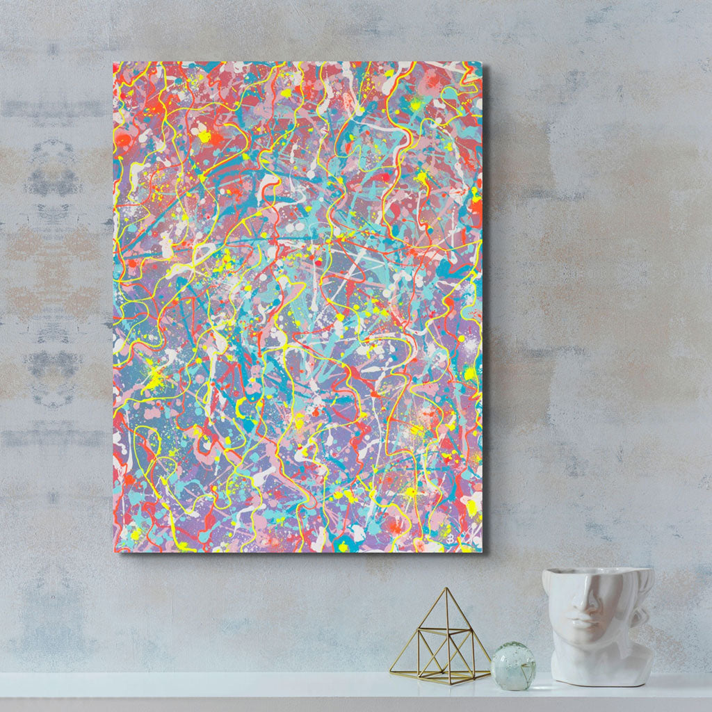 Truth Abstract Painting - Large Textured Abstract - 91 x 122 cm ...
